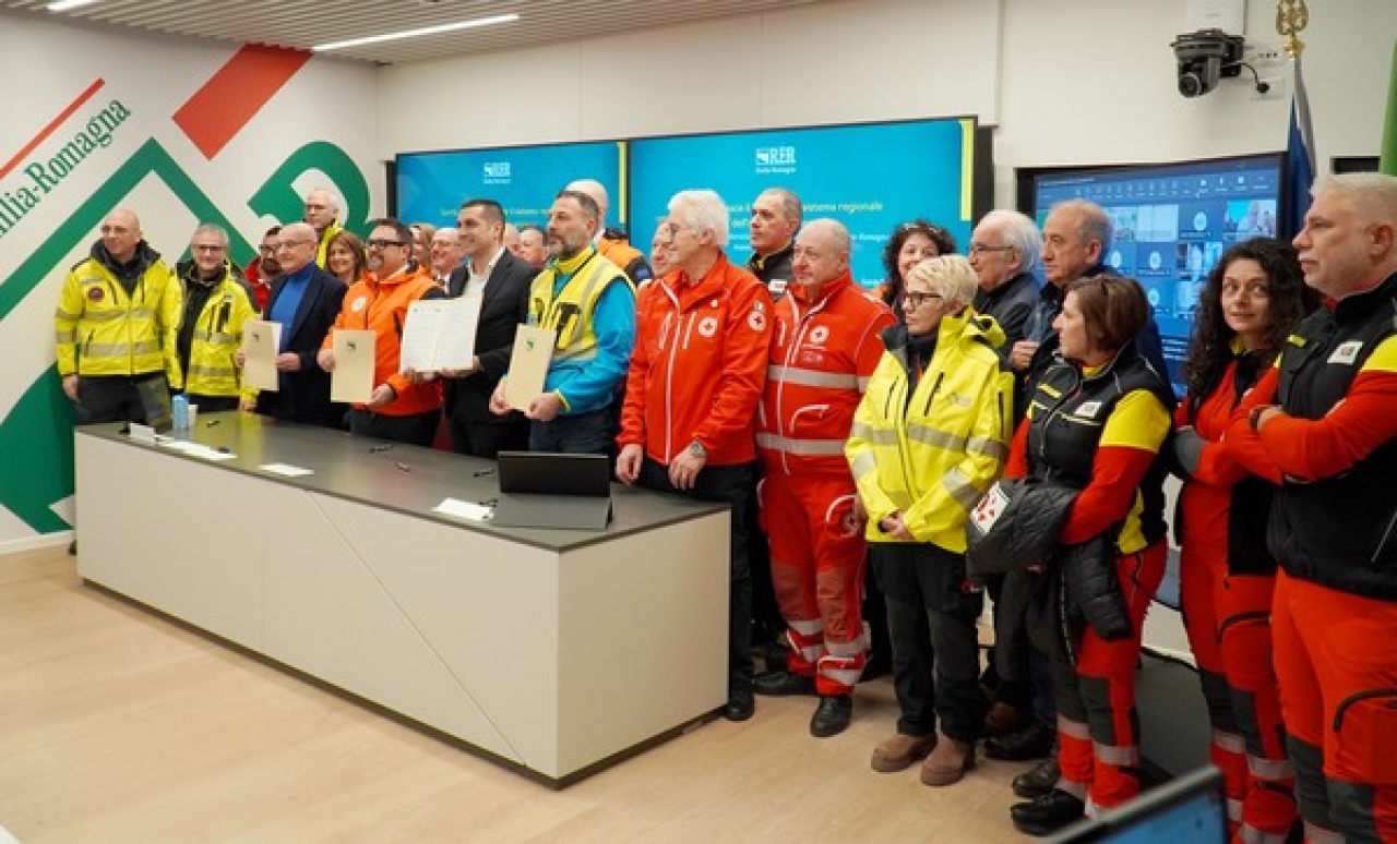 Ecco il nuovo Patto tra la Regione Emilia-Romagna e le organizzazioni di volontariato del soccorso
