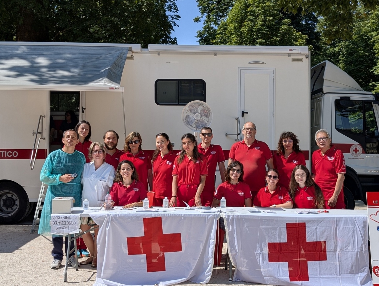 L'abbronzatura? S&igrave;, ma senza rischi: la Croce Rossa di Parma porta in piazza la prevenzione dermatologica e climatica