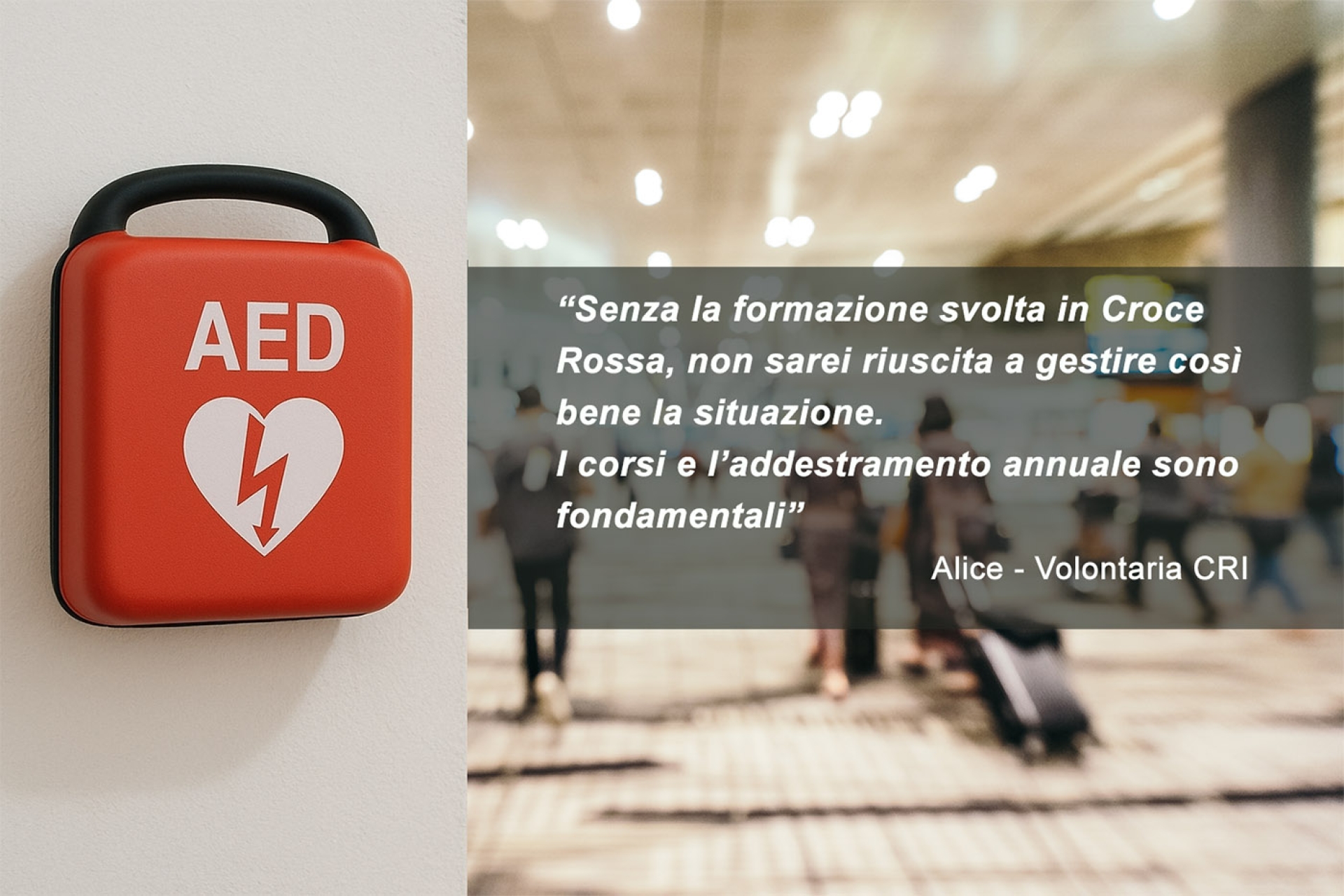 Alice, volontaria CRI Parma, salva una vita a Fiumicino: &ldquo;Il training &egrave; fondamentale&rdquo;